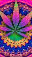Psychedelic Marijuana Live Wallpaper FREE captura de pantalla 3