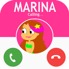 Fake call From marina 2018 icono