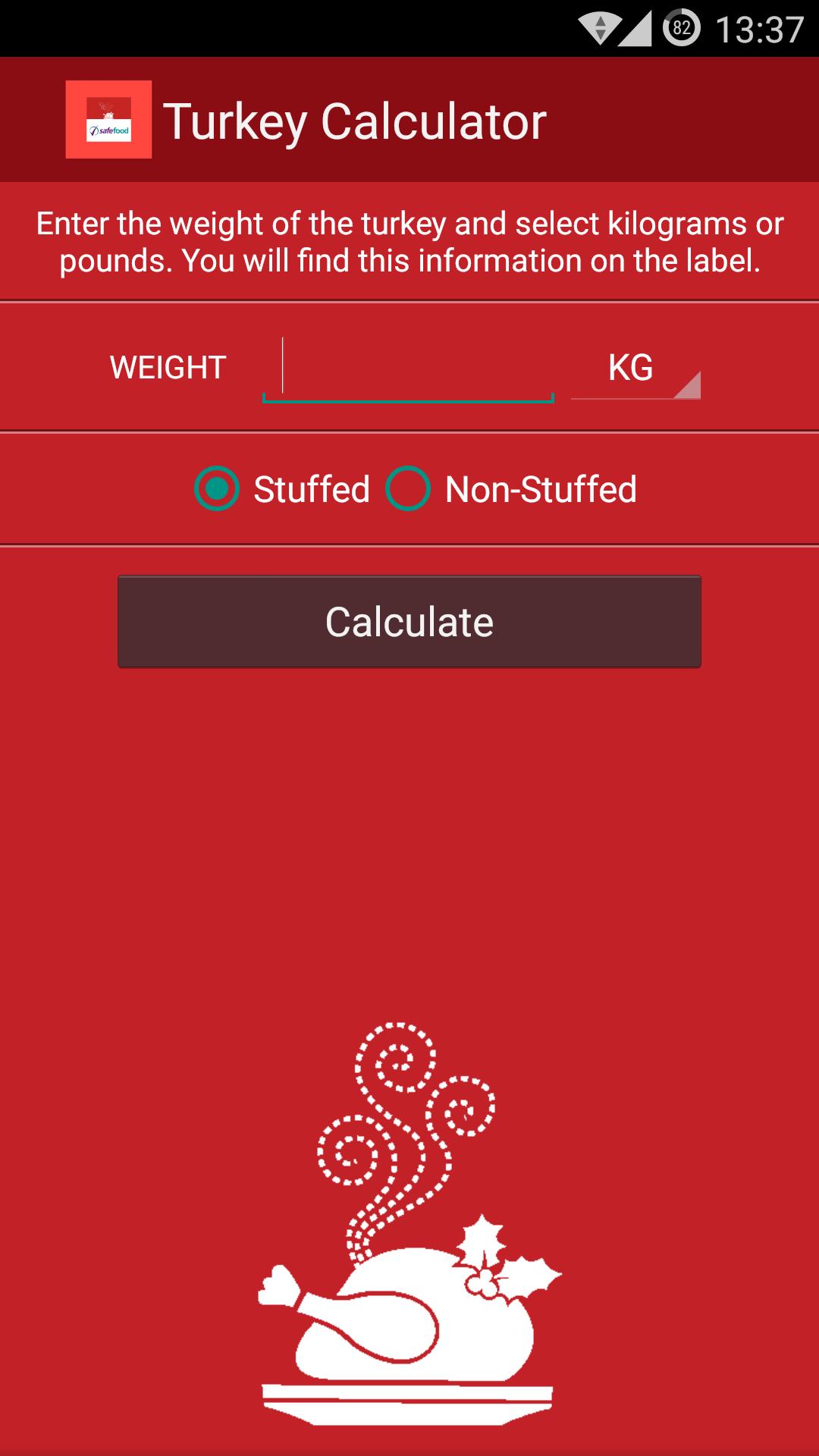 Turkey cooking time calculator APK for Android Download