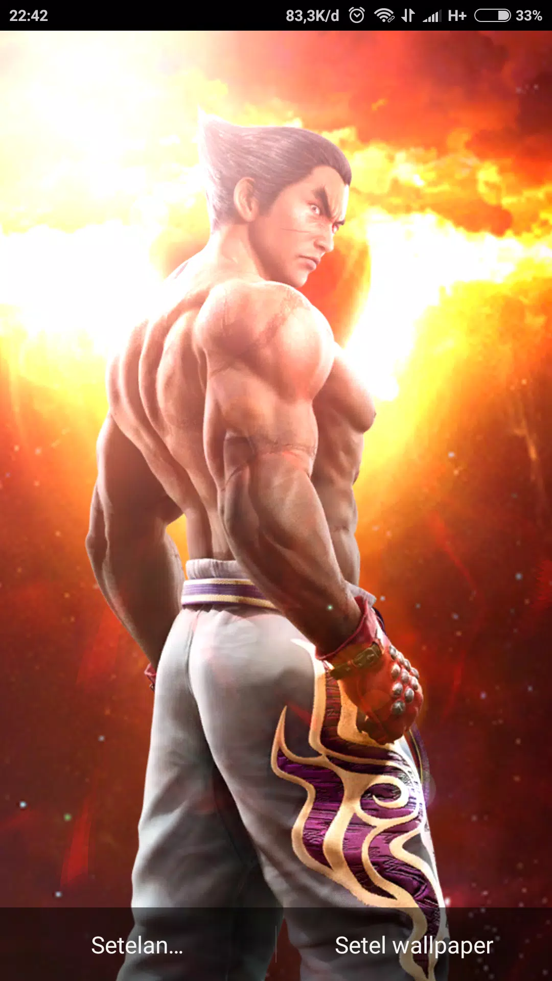 Fanart Kazuya Mishima Live Wallpaper By Tekkeno APK for Android