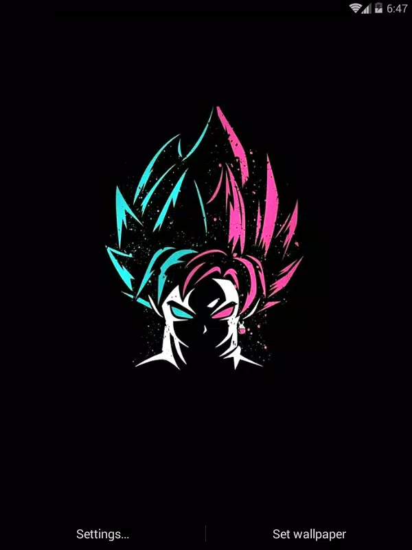 Live wallpaper Dragon Ball Wallpaper / interface personalization