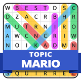 Word Search Topic For Mario icône