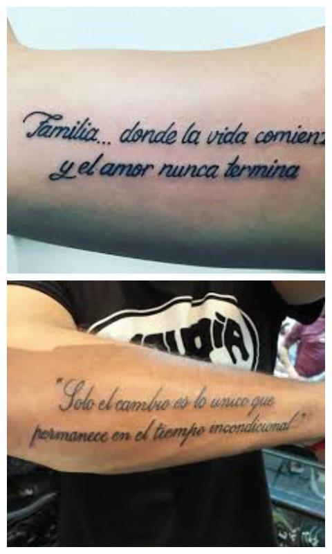 Las Mejores Frases Para Tatuajes Hombres Y Mujeres Top 2019