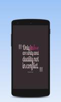 Love Quotes Wallpapers ภาพหน้าจอ 1