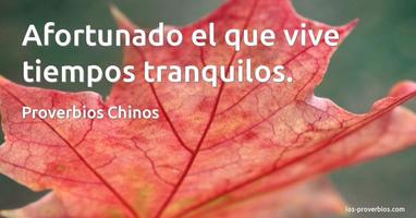 Proverbios Chinos De Amistad poster