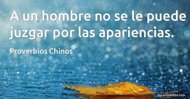 Proverbios Chinos Hablados En Español poster