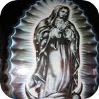 Icona Virgen De Guadalupe Tattoo Design