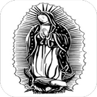 Virgen De Guadalupe Tattoos Black And White icône