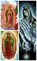 Virgen De Guadalupe Vector 포스터