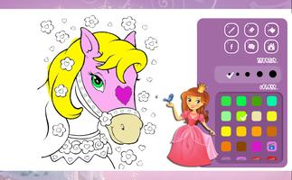 Princess Coloring Book capture d'écran 1