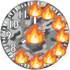Fire Clock icône