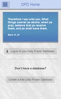 DPD - Daily Prayer Database Affiche