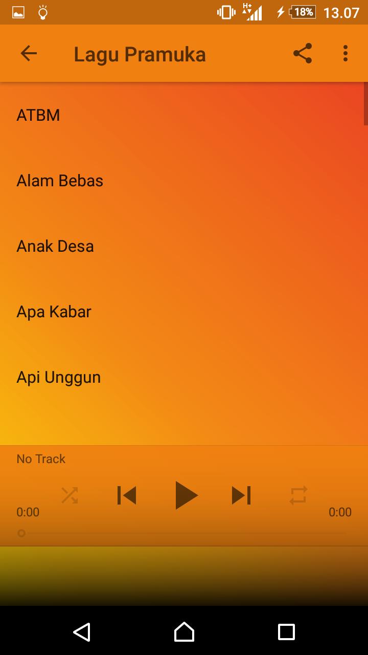 Kumpulan Lagu Pramuka Lengkap Api Unggun For Android APK Download