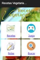 Recetas Vegetarianas Fáciles poster