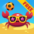 FREE World Cup ⚽ 2018 Mr. Crab Beach Soccer-icoon
