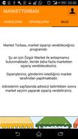 Market Torbası -Online Sipariş capture d'écran 3