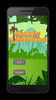 Monkey Banana Picking Affiche