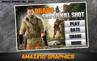 Bravo Sniper Killer Shot plakat
