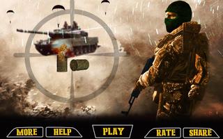 Militaire Assassin Shooter 3D Affiche
