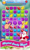 Candy Fever Match 3 Christmas poster