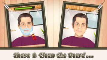 Beard Salon Crazy Shave Game ภาพหน้าจอ 1