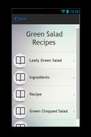 Green Salad Recipes capture d'écran 1