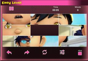 Puzzle Game Boboiboy পোস্টার