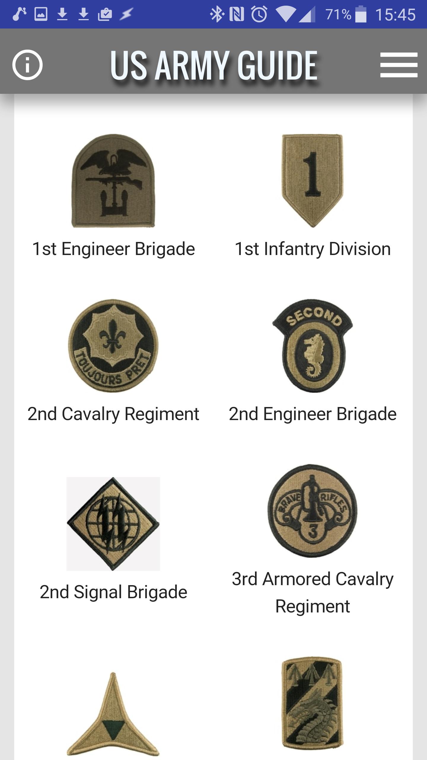 Army Guide For Android Apk Download - tradoc roblox gfx