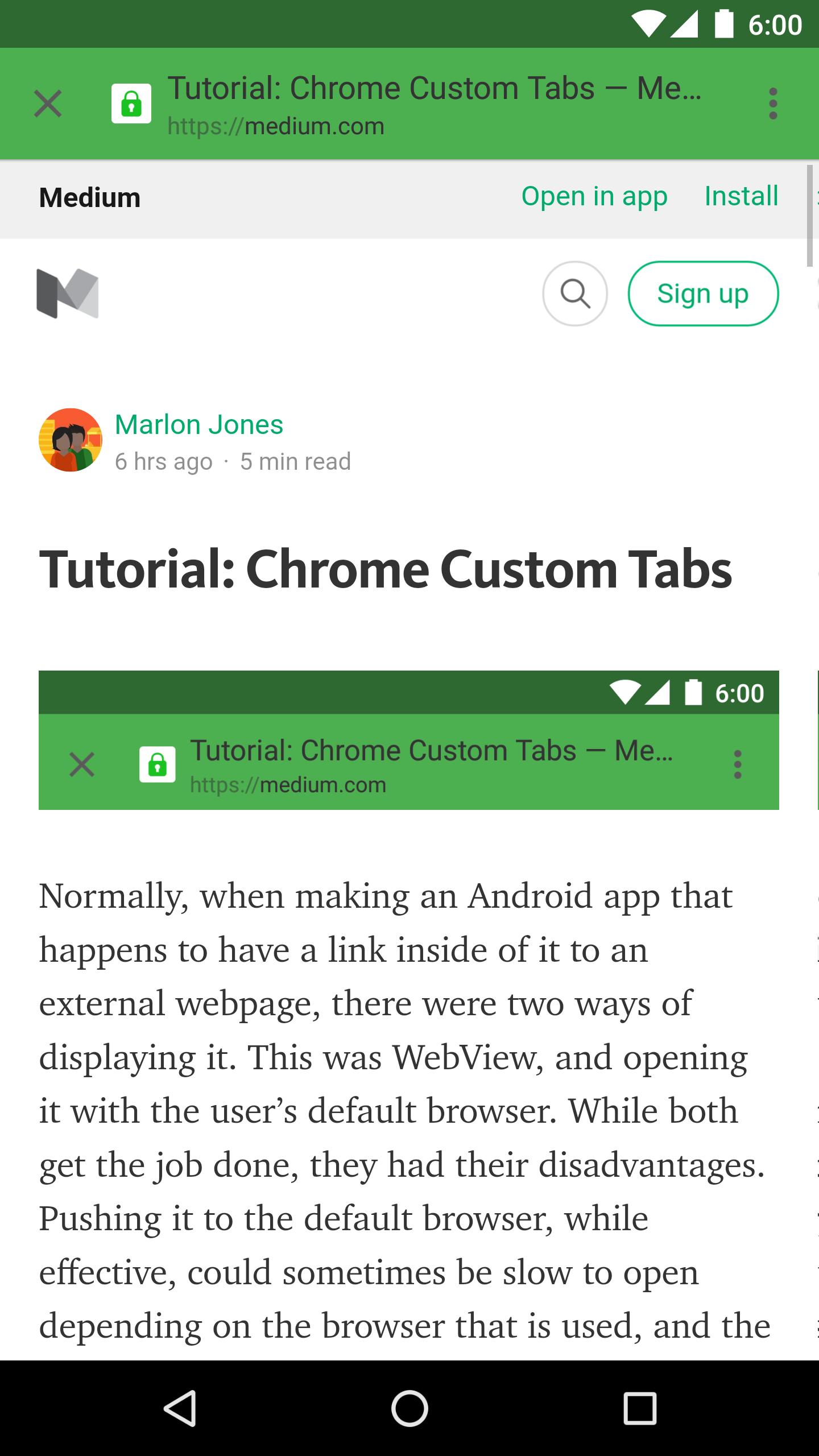 Chrome custom tabs. Custom Tabs Tabs Kotlin Android.
