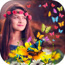 Butterfly Cown  Photo Frames APK