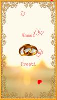 Preeti Vamsi Marriage poster