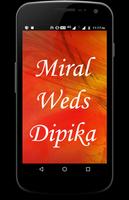 Miral weds Dipika الملصق