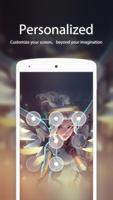 Angel FaceLock theme 截图 1