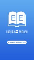 English To English Dictionary Affiche