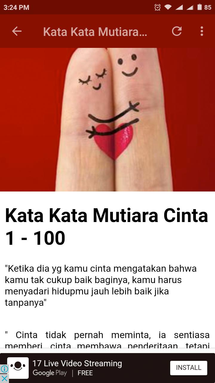 Kata Kata Mutiara Cinta For Android APK Download
