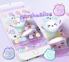 Marshmallow Candy Theme Icon Pack पोस्टर