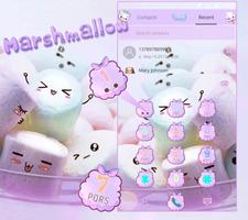 Marshmallow Candy Theme Icon Pack اسکرین شاٹ 1