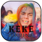 6IX9INE – KEKE Feat. Fetty Wap & A Boogie icône