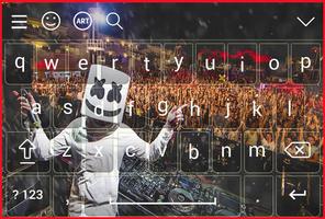 Marshmello Alone Keyboard ภาพหน้าจอ 3