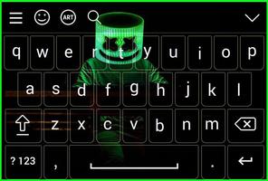 Marshmello Alone Keyboard स्क्रीनशॉट 1