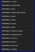 All Songs DJ MARSHMELLO Ekran Görüntüsü 2