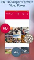 XX video player: HD Video Player: MP3 Player capture d'écran 1