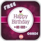 Free Happy Birthday Cards icône