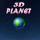 3D Planet ไอคอน