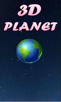 3D Planet poster