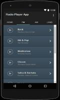 Radio Player App syot layar 1