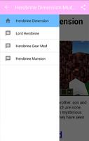 Herobrine Dimension Mods mcpe screenshot 1