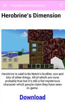 2 Schermata Herobrine Dimension Mods mcpe