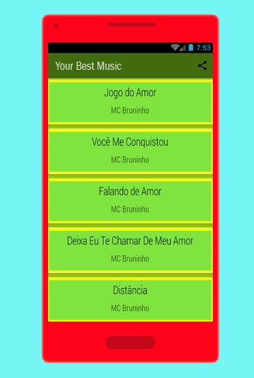 NUEVA) Jogo do Amor - MC Bruninho (Música) APK voor Android Download