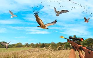 des oiseaux chasse saison tireur d'élite chasseur Affiche